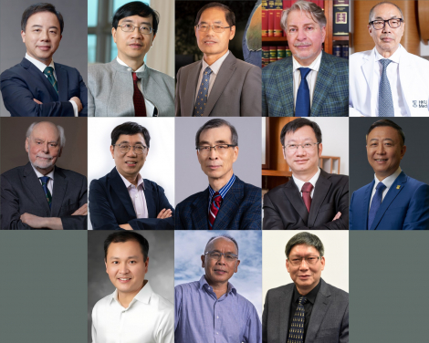 HKU academics named among the world's top researchers.
(Upper row from left) Professor Xiang Zhang, Professor Kwok-Yung Yuen, Professor Guochun Zhao, Professor Alec Stone Sweet and Professor Tak Mak
(Middle row) Professor Sir Fraser Stoddart, Professor Chi-Ming CHE, Professor Min SUN, Professor Chuyang TANG and Professor Peng GONG  
(bottom row) Professor Hongjie Dai,  Professor Paul S. F. YIP and Professor GUAN Yi